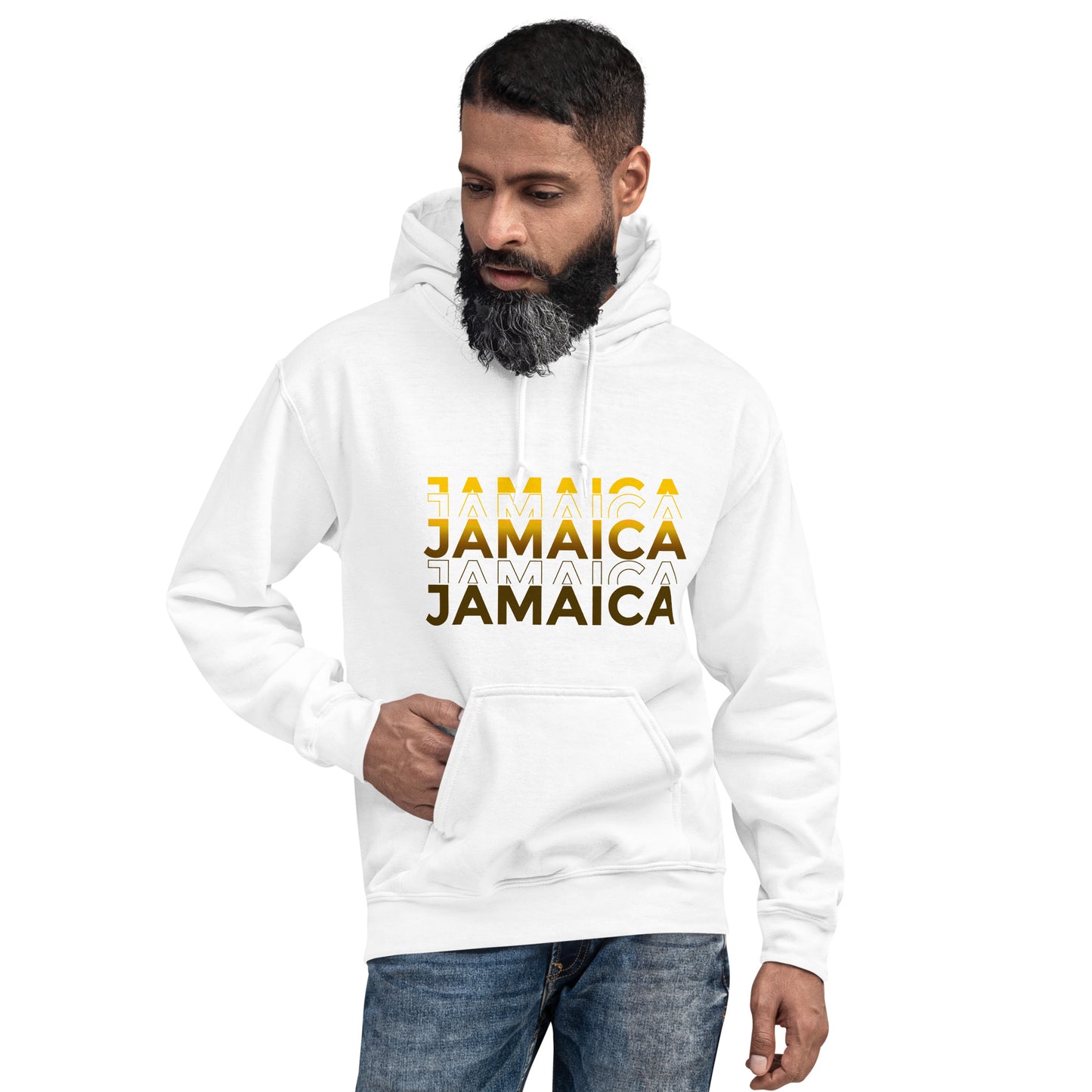 Sweat à capuche unisexe « Jamaica Gold »