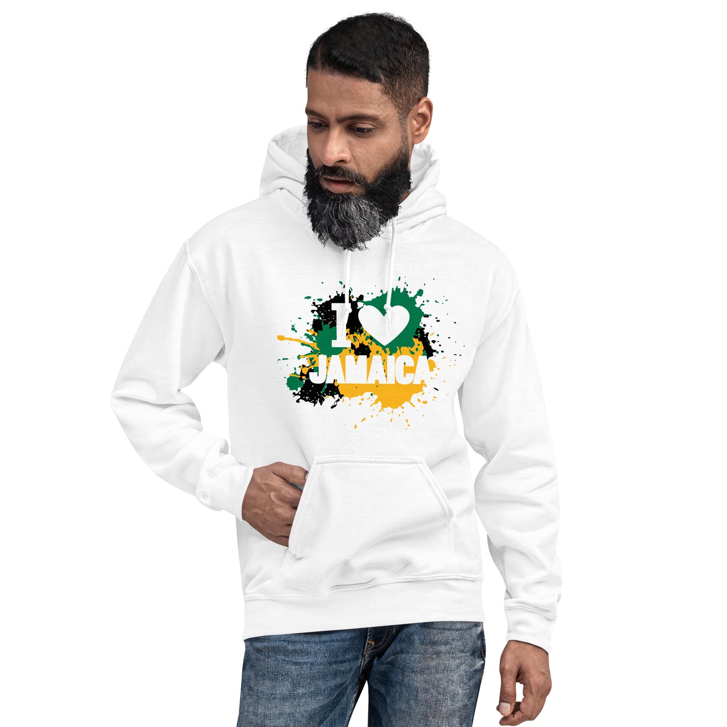 Unisex "I <3 Jamaica" Hoodie