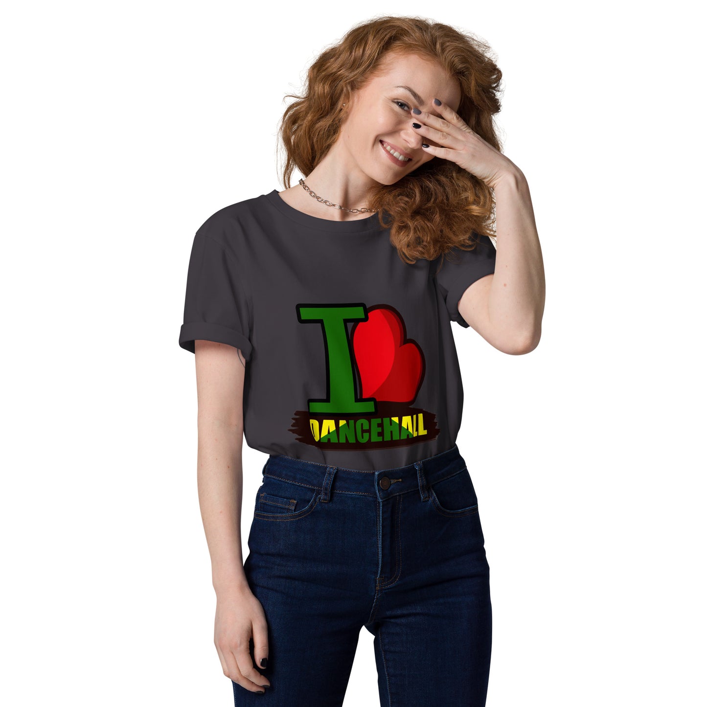 Unisex organic cotton "Love Dancehall" t-shirt