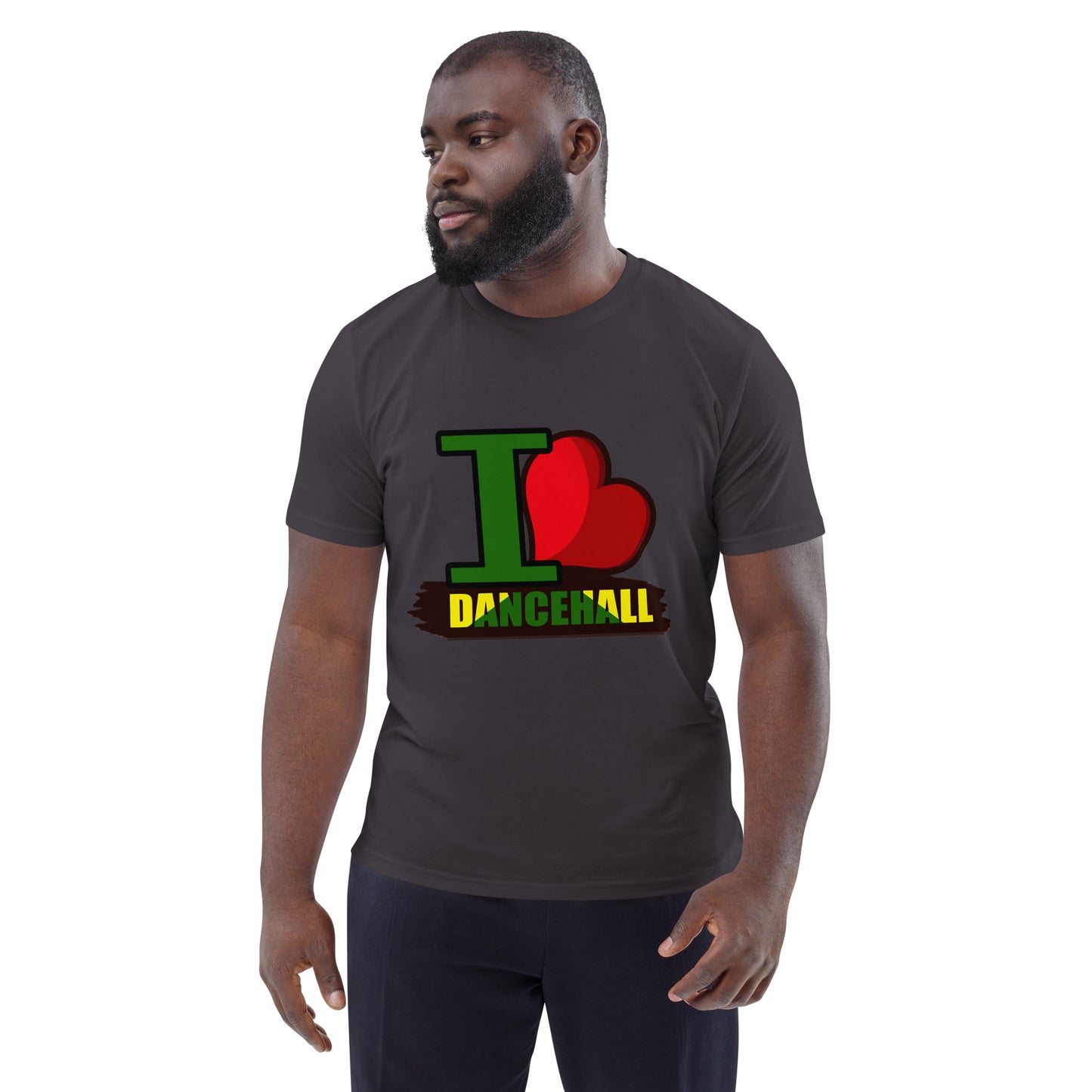 Unisex organic cotton "Love Dancehall" t-shirt