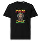 Unisex organic cotton "Reggae is Therapy" t-shirt