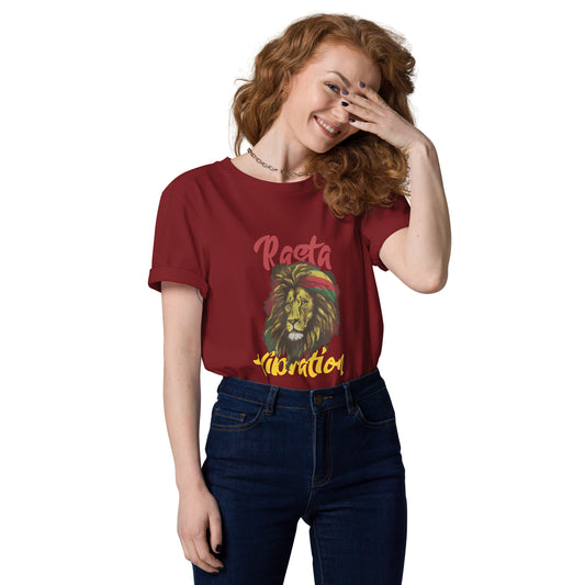 Unisex organic cotton "Rasta Vibration" t-shirt