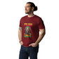 Unisex organic cotton "Reggae is Therapy" t-shirt