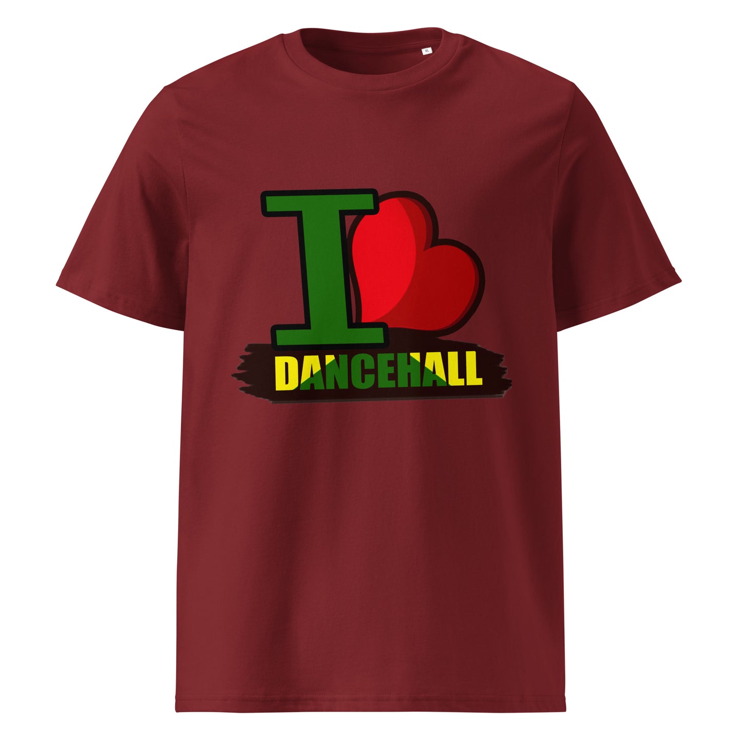 Unisex organic cotton "Love Dancehall" t-shirt