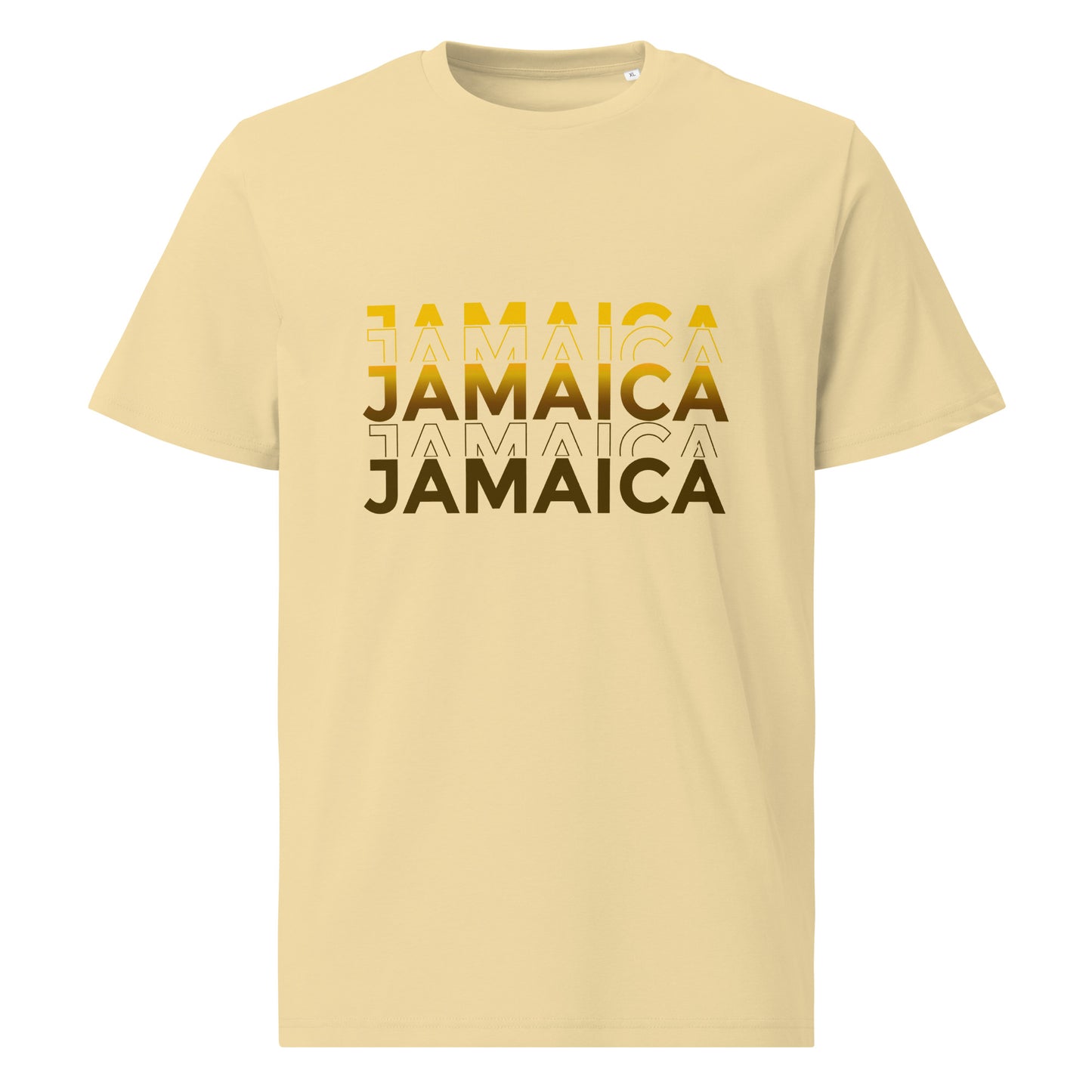 Unisex organic cotton "Jamaica Gold" t-shirt