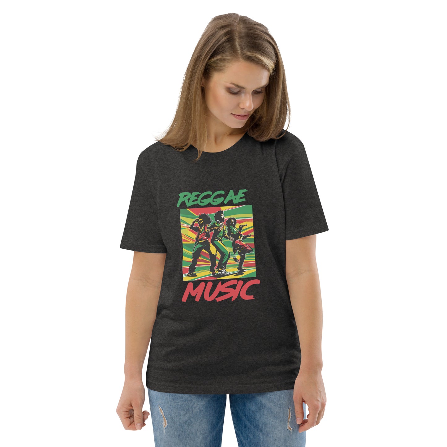 T-shirt unisexe en coton bio "Reggae Music"