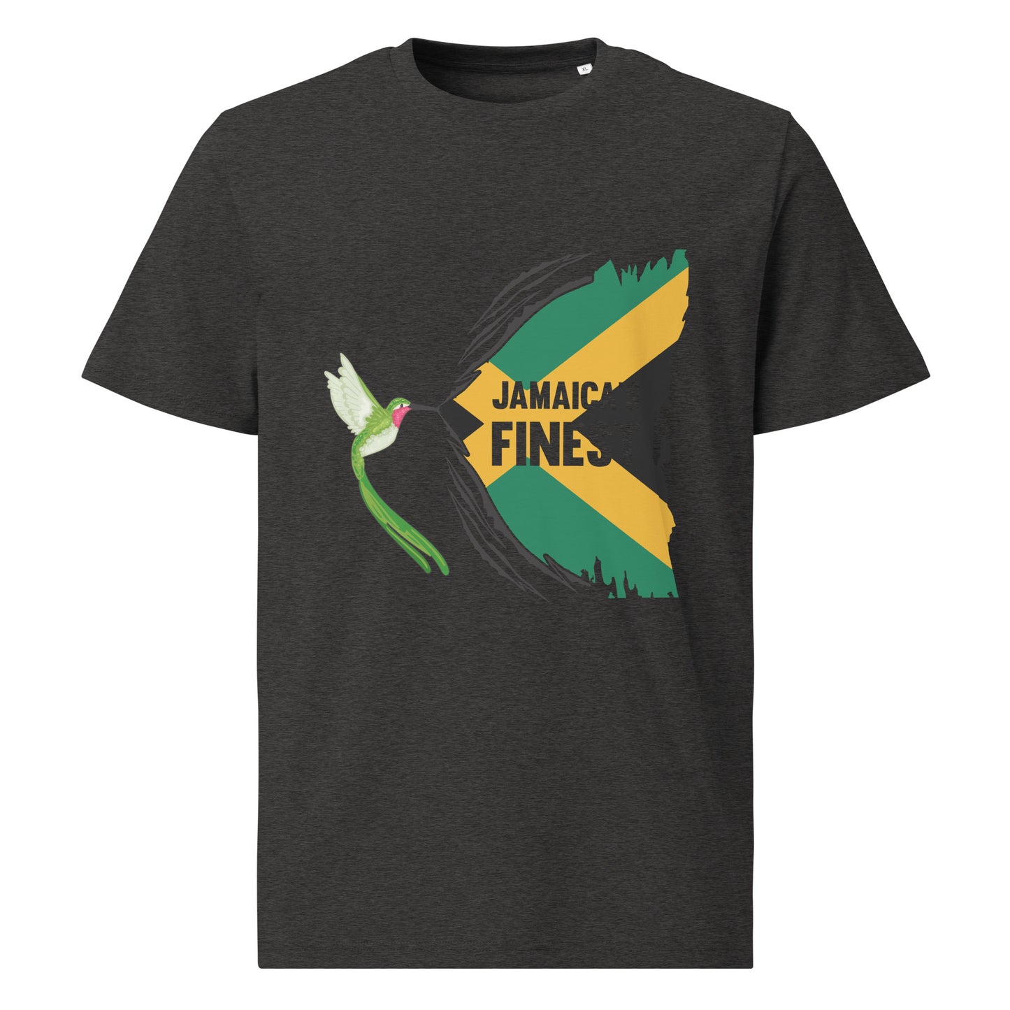 Uniseks T-shirt van biologisch "Jamaica's mooiste" katoen