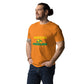 Unisex biologisch katoenen T-shirt in de "Jamaica No Problem"-editie