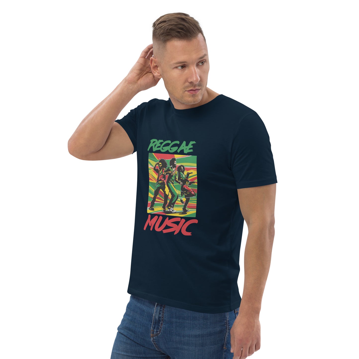 T-shirt unisexe en coton bio "Reggae Music"