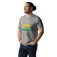 Unisex biologisch katoenen T-shirt in de "Jamaica No Problem"-editie