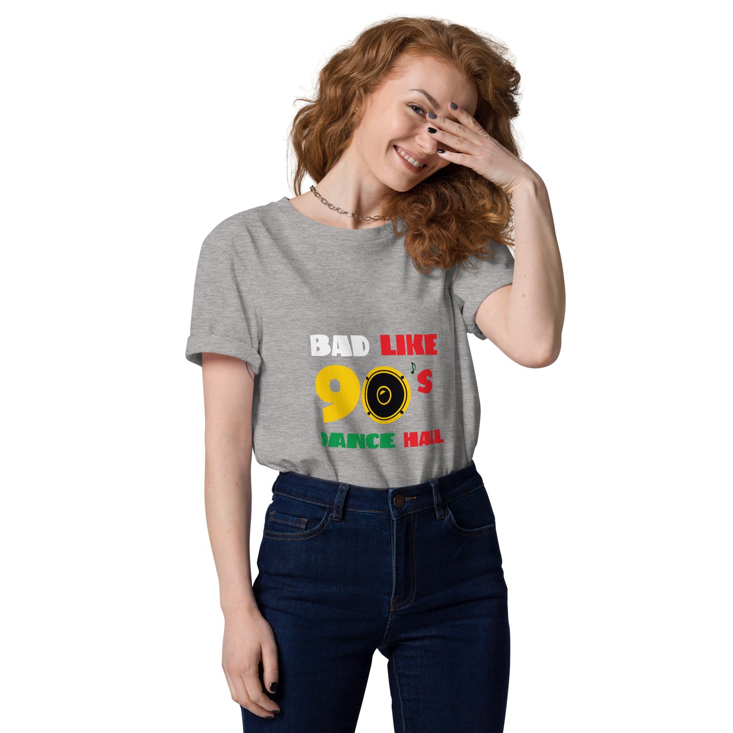 T-shirt unisexe en coton bio "Bad like 90's"