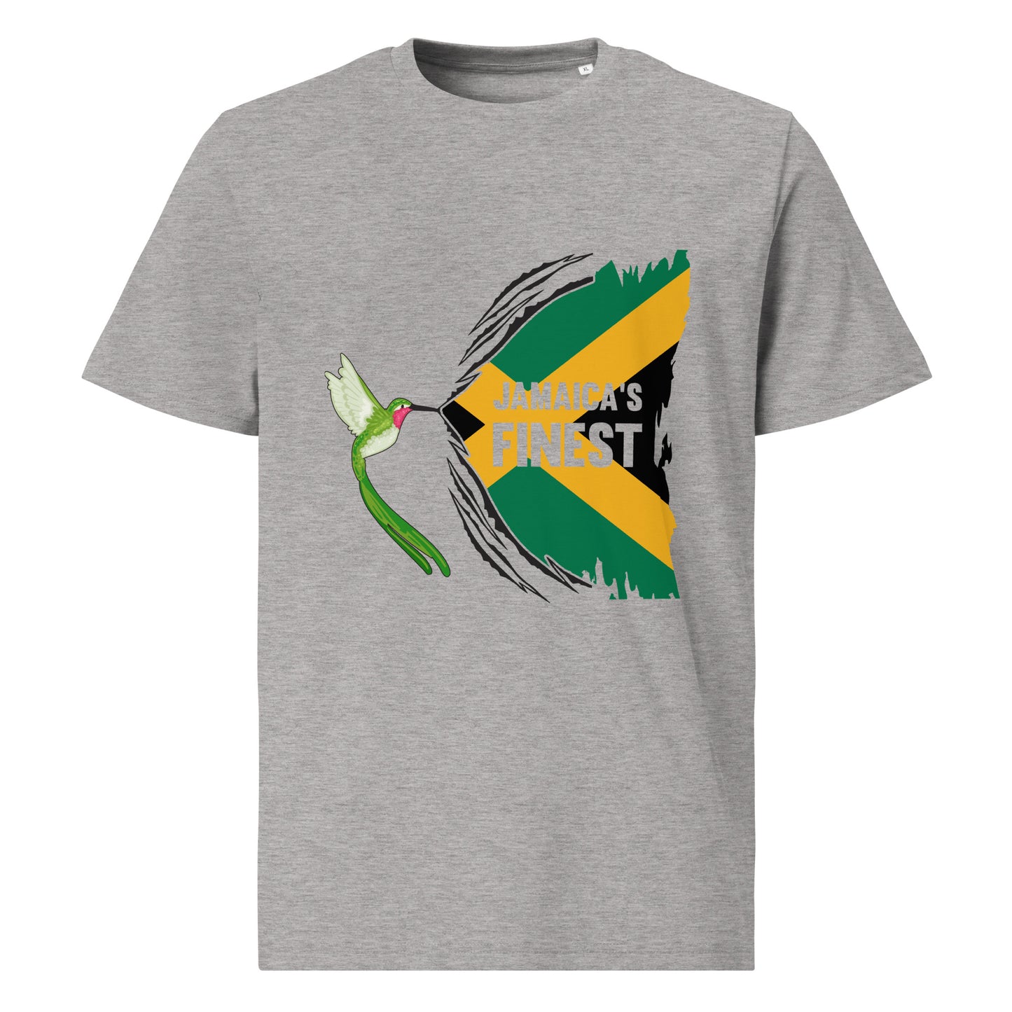 Uniseks T-shirt van biologisch "Jamaica's mooiste" katoen