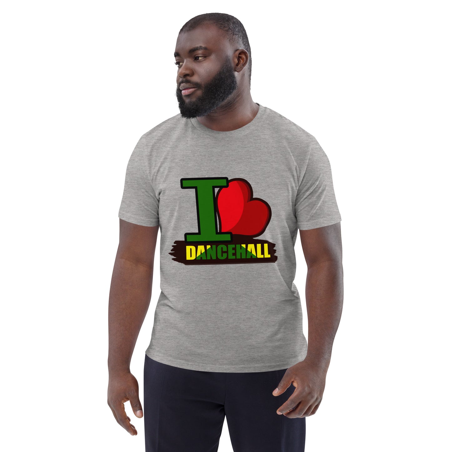 Unisex organic cotton "Love Dancehall" t-shirt