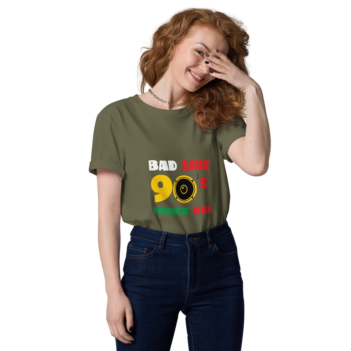 T-shirt unisexe en coton bio "Bad like 90's"