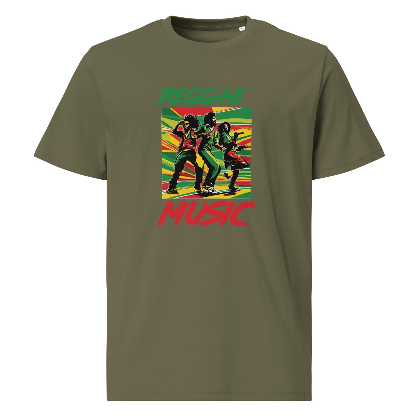 T-shirt unisexe en coton bio "Reggae Music"