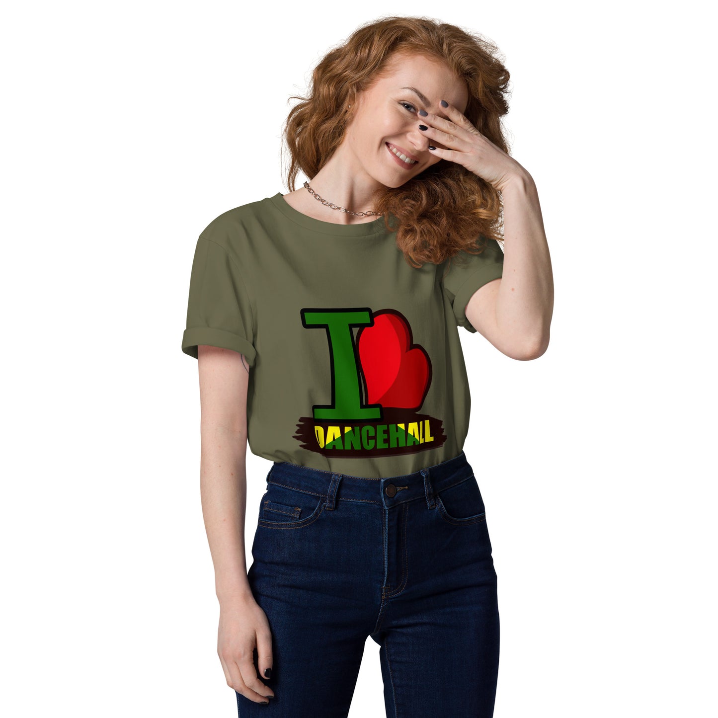 Unisex organic cotton "Love Dancehall" t-shirt