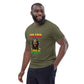 Unisex organic cotton "Reggae is Therapy" t-shirt