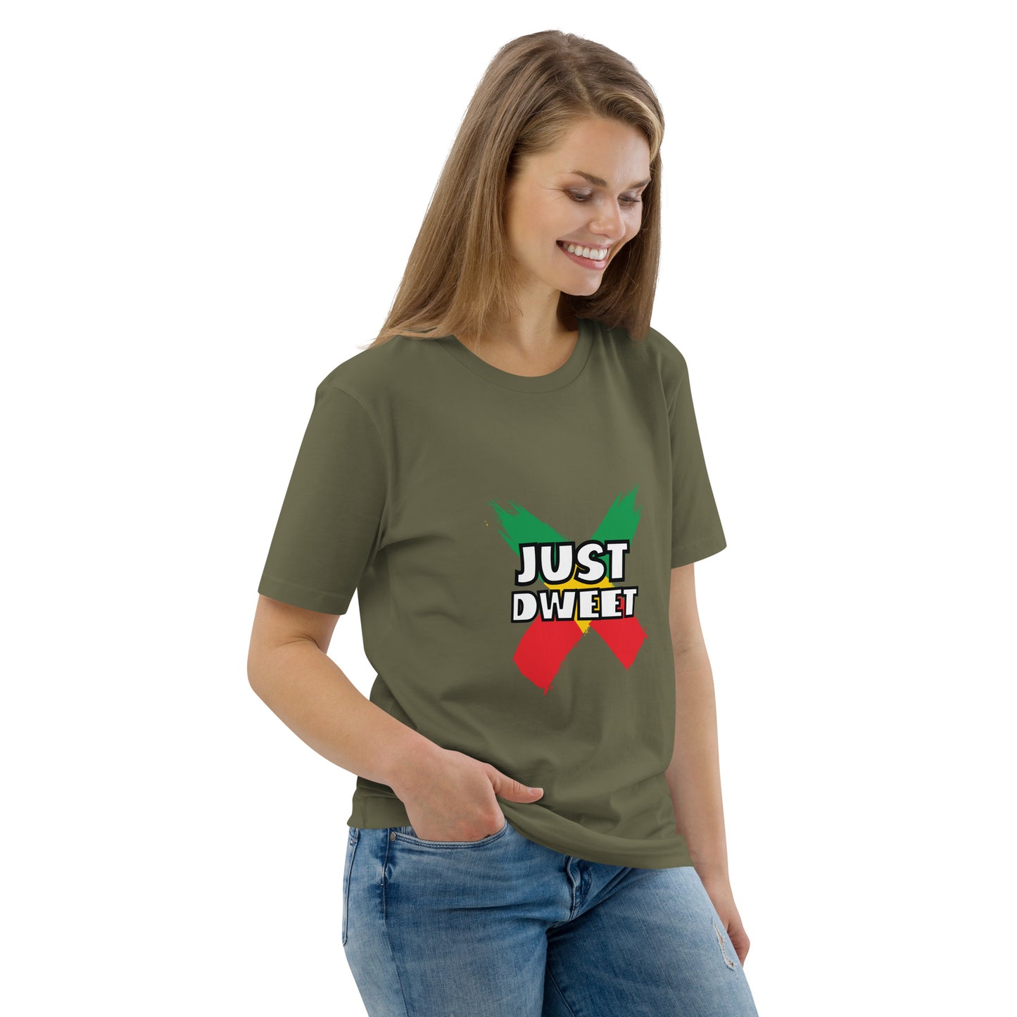 T-shirt unisexe en coton biologique "Just Dweet"