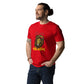 T-shirt unisexe en coton bio "Rasta Vibration"