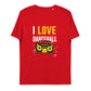 T-shirt unisexe en coton bio "I love Dancehall" - White Edition