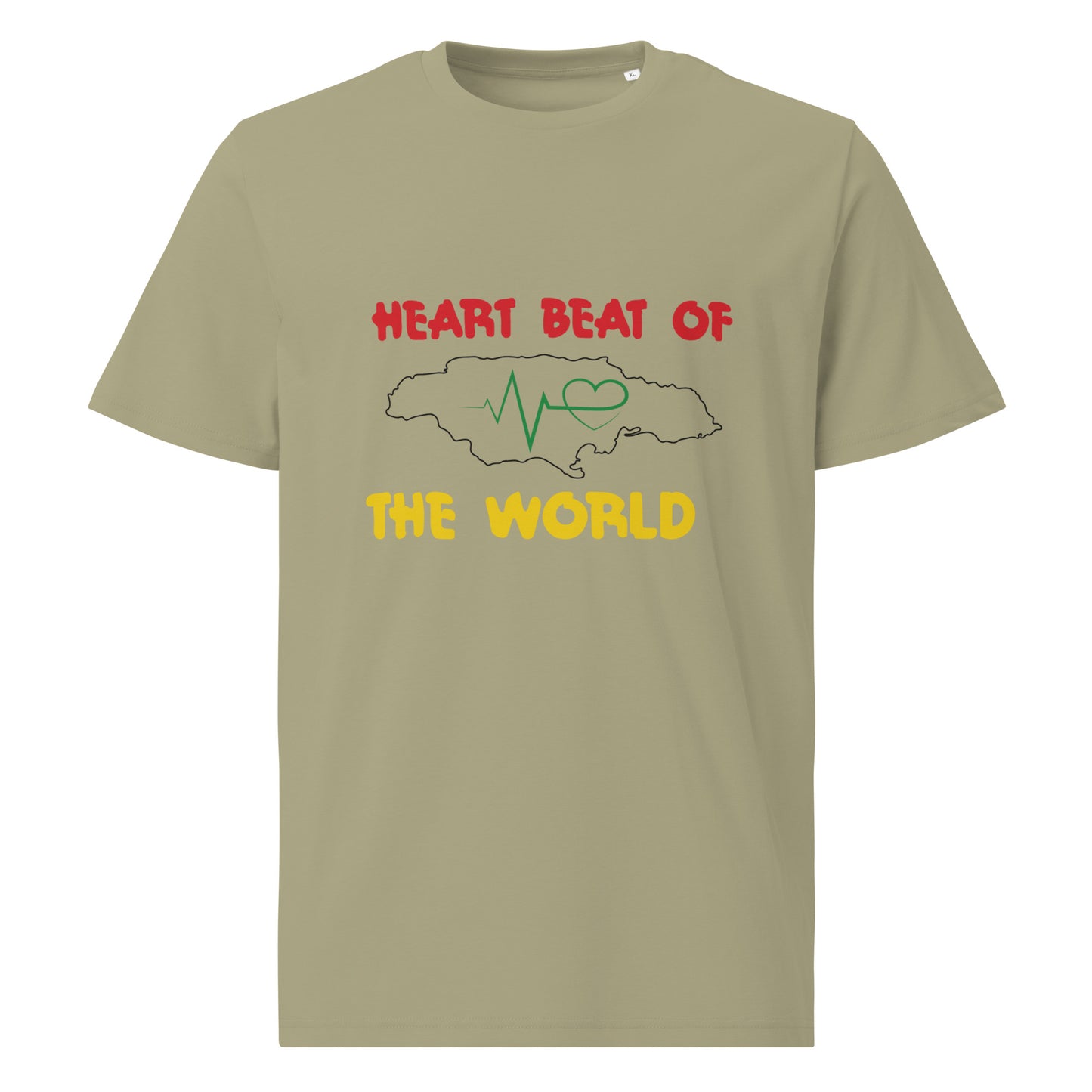 T-shirt unisexe "Heartbeat" en coton bio