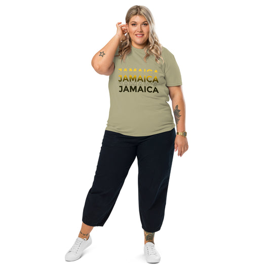 Uniseks biologisch katoenen T-shirt "Jamaica Jamaica".
