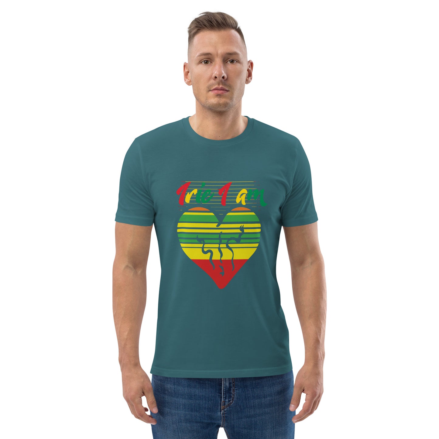 T-shirt unisexe en coton bio "Irie I Am"