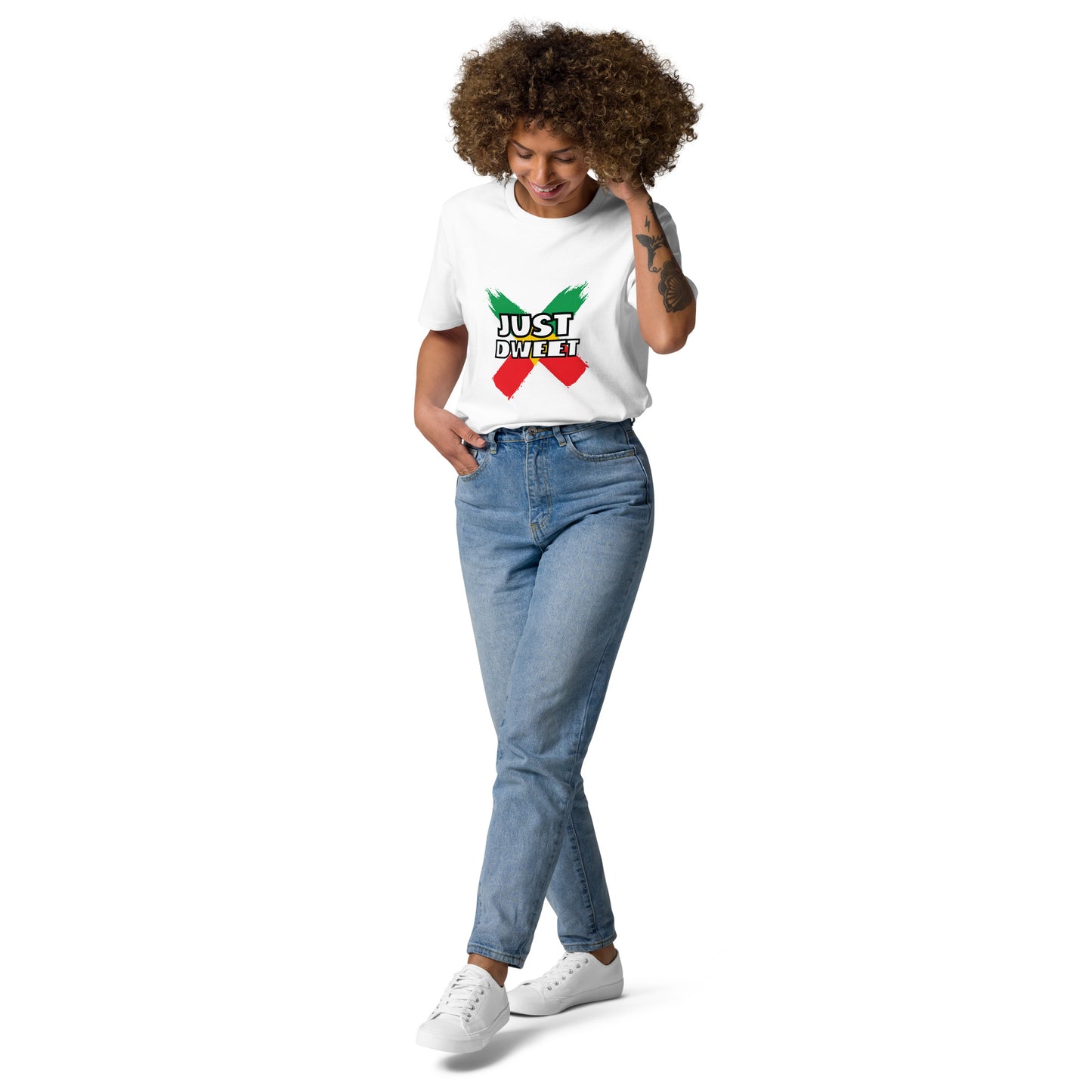 T-shirt unisexe en coton biologique "Just Dweet"