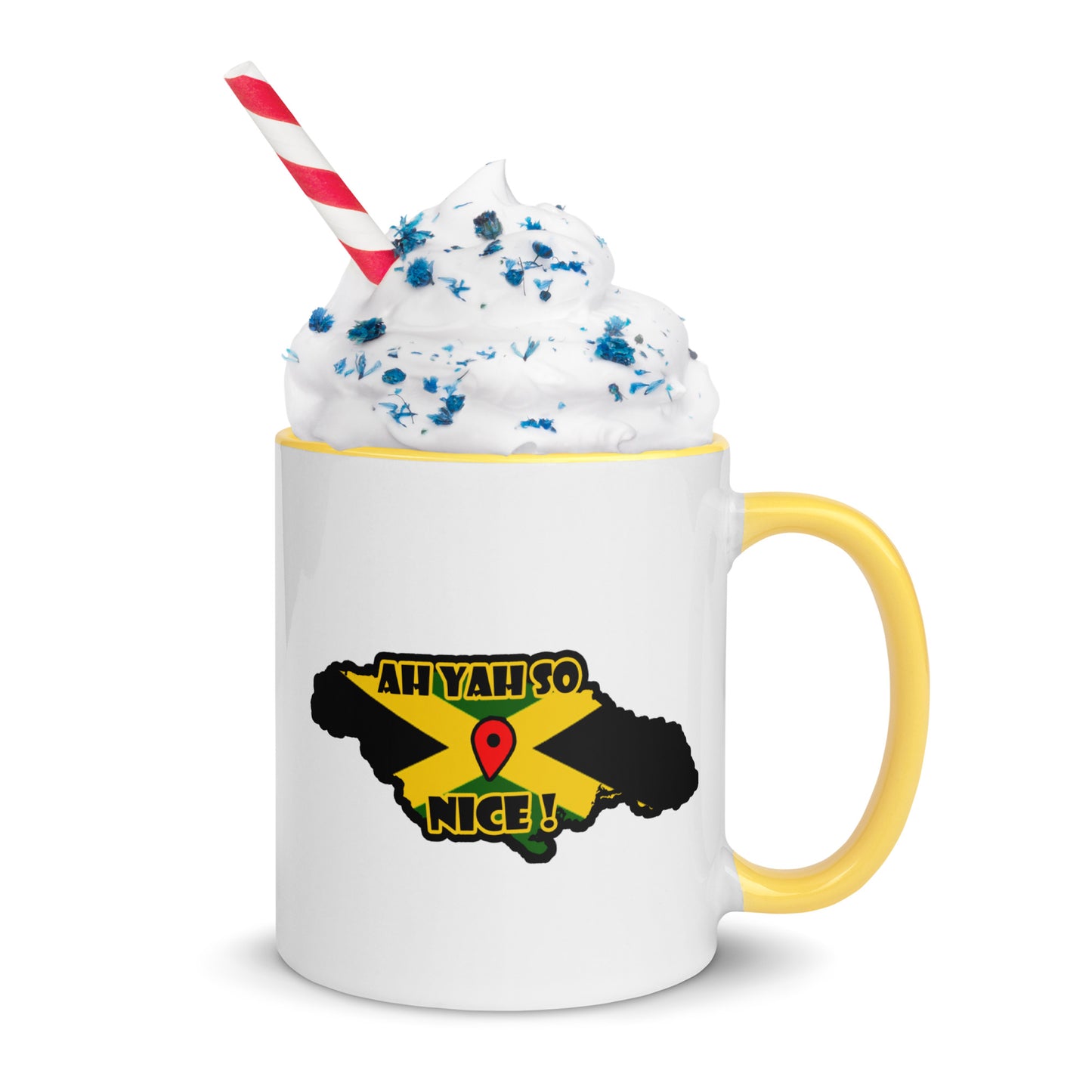 Jamaica flag Mug with Color Inside