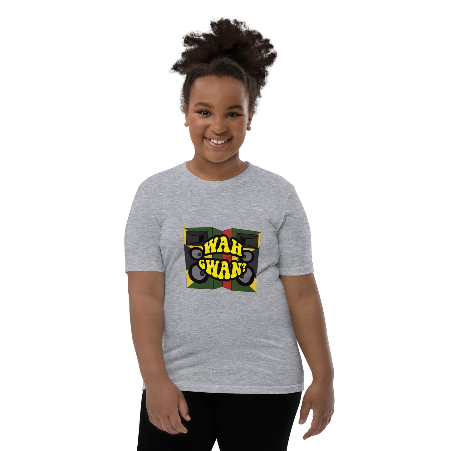 T-shirt à manches courtes pour jeunes « Wah Gwan »