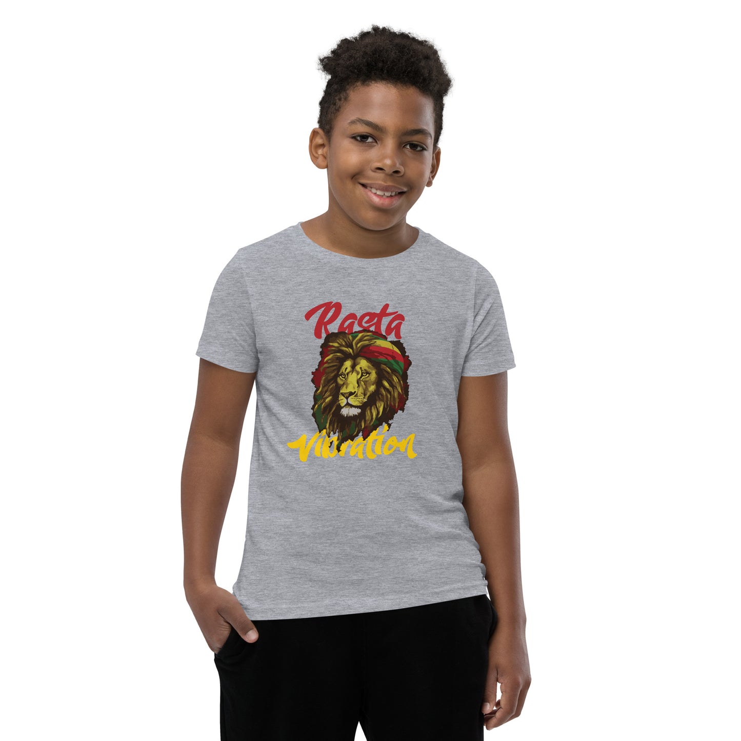 T-shirt « Rasta Vibration » à manches courtes pour jeunes