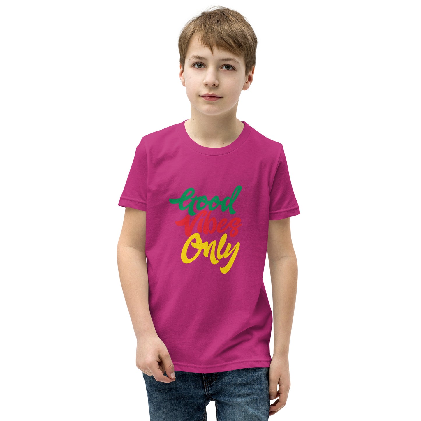 Youth Short Sleeve "Good Vibes Only" T-Shirt