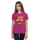 "I love Dancehall" T-shirt met korte mouwen voor jongeren