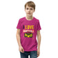 "I love Dancehall" T-shirt met korte mouwen voor jongeren