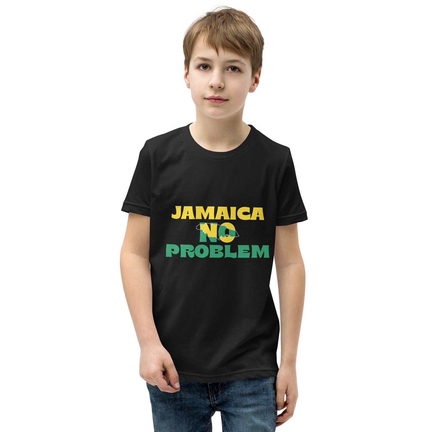 Youth Short Sleeve "Jamaica No Problem" T-Shirt