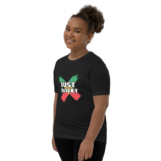 "Just Dweet" T-shirt met korte mouwen voor jongeren