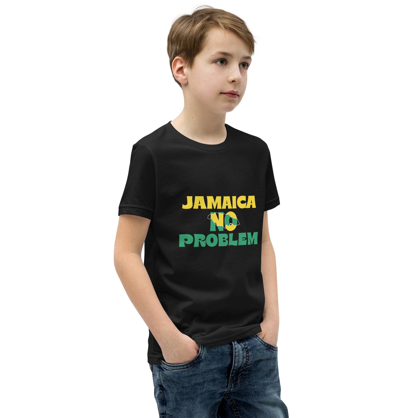 Youth Short Sleeve "Jamaica No Problem" T-Shirt