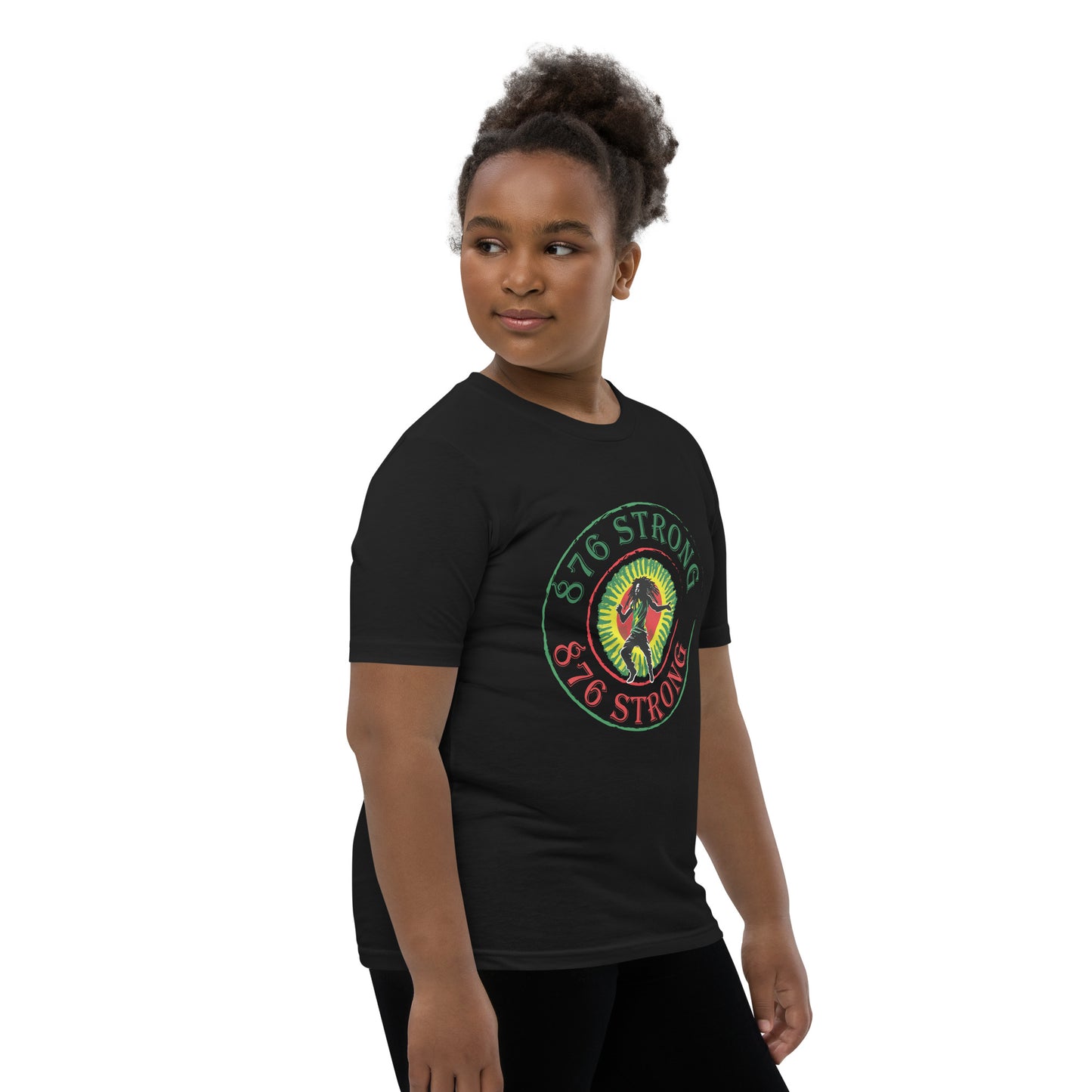 T-shirt « 876 Strong » à manches courtes pour jeunes