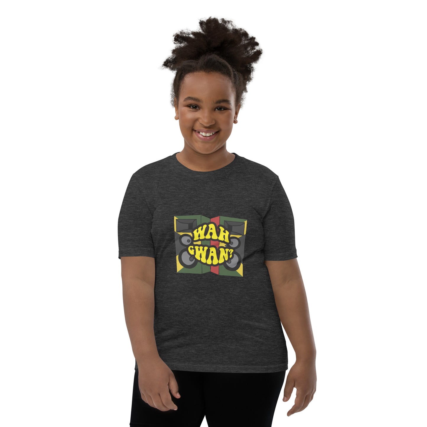 T-shirt à manches courtes pour jeunes « Wah Gwan »