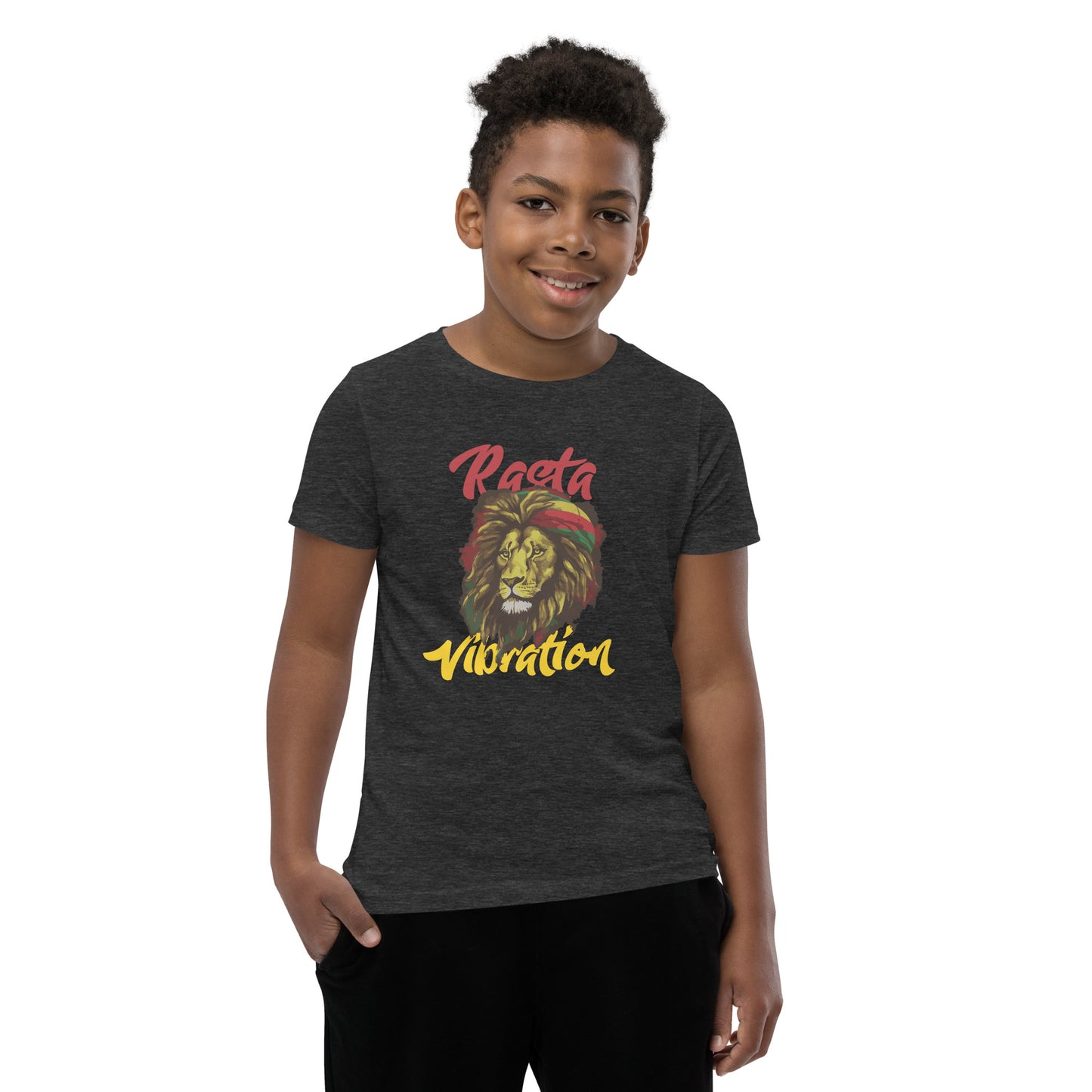 Youth Short Sleeve "Rasta Vibration" T-Shirt