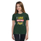 Youth Short Sleeve "I love Dancehall" T-Shirt