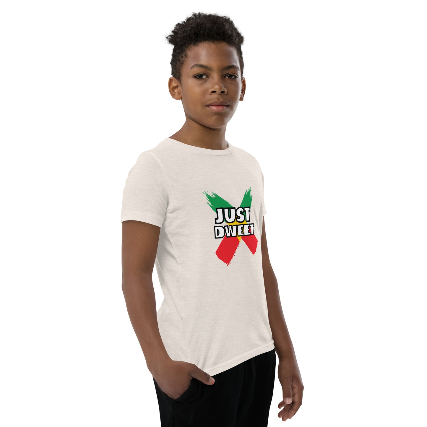 T-shirt à manches courtes pour jeunes « Just Dweet »