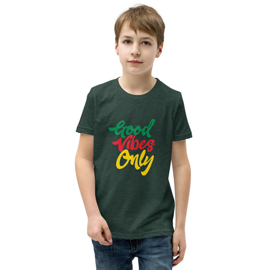 Youth Short Sleeve "Good Vibes Only" T-Shirt
