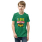 T-shirt à manches courtes pour jeunes « I love Dancehall »