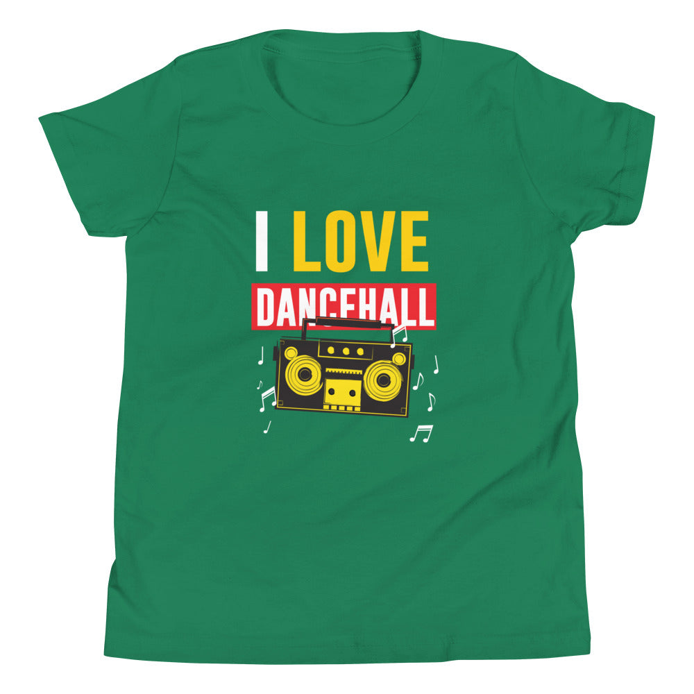 T-shirt à manches courtes pour jeunes « I love Dancehall »