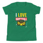 Youth Short Sleeve "I love Dancehall" T-Shirt