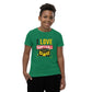 Youth Short Sleeve "I love Dancehall" T-Shirt