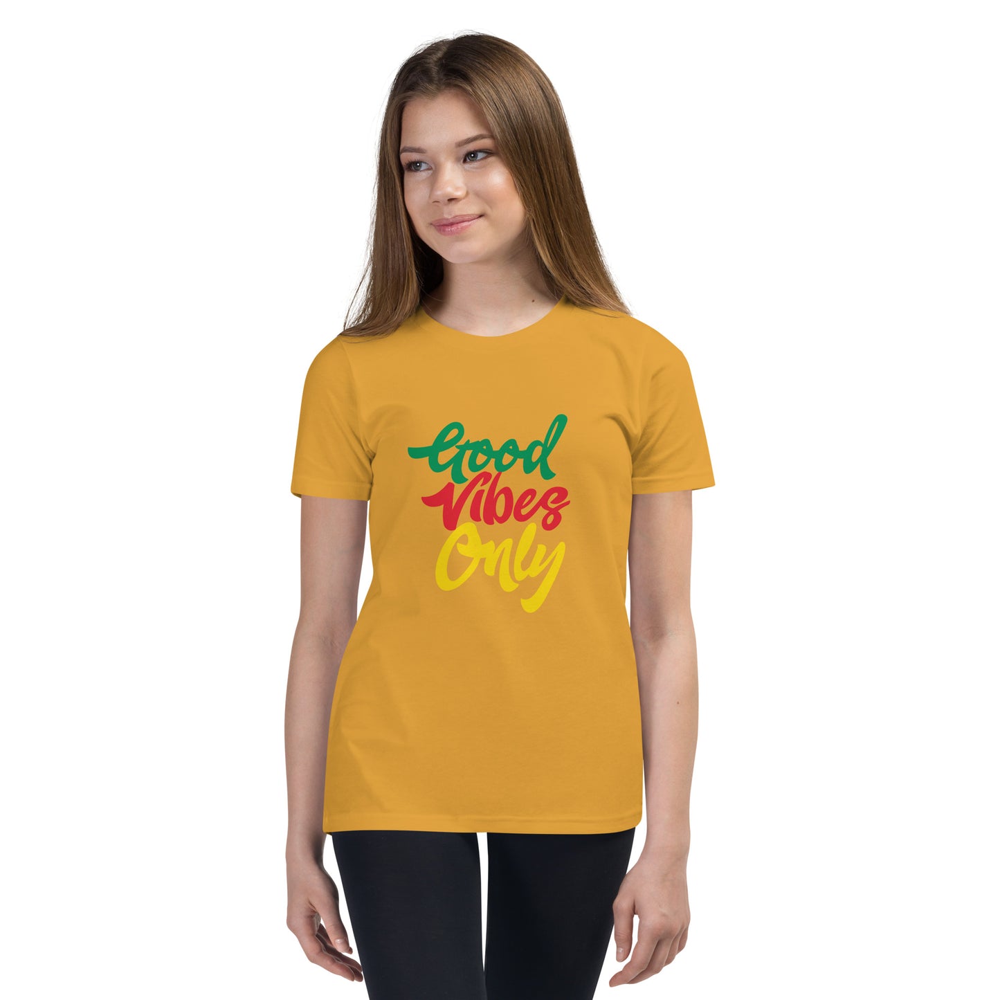 Youth Short Sleeve "Good Vibes Only" T-Shirt