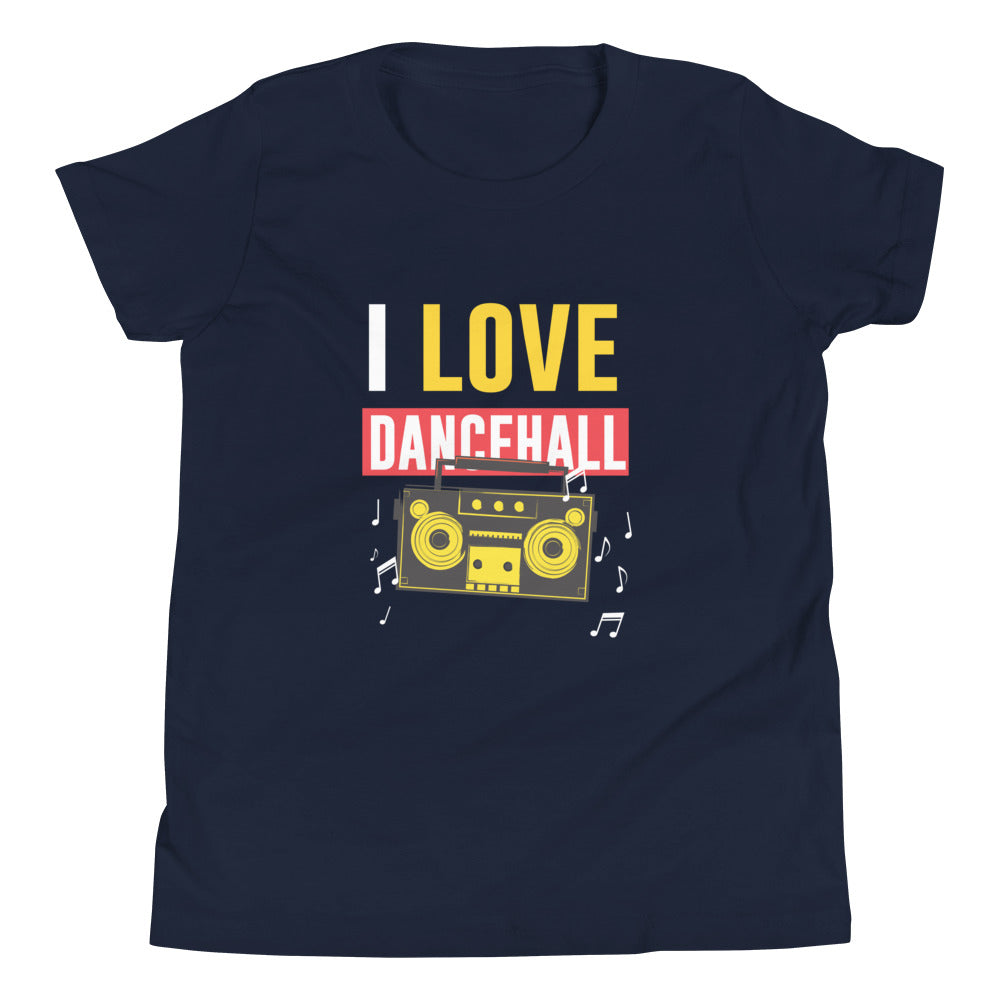 Youth Short Sleeve "I love Dancehall" T-Shirt