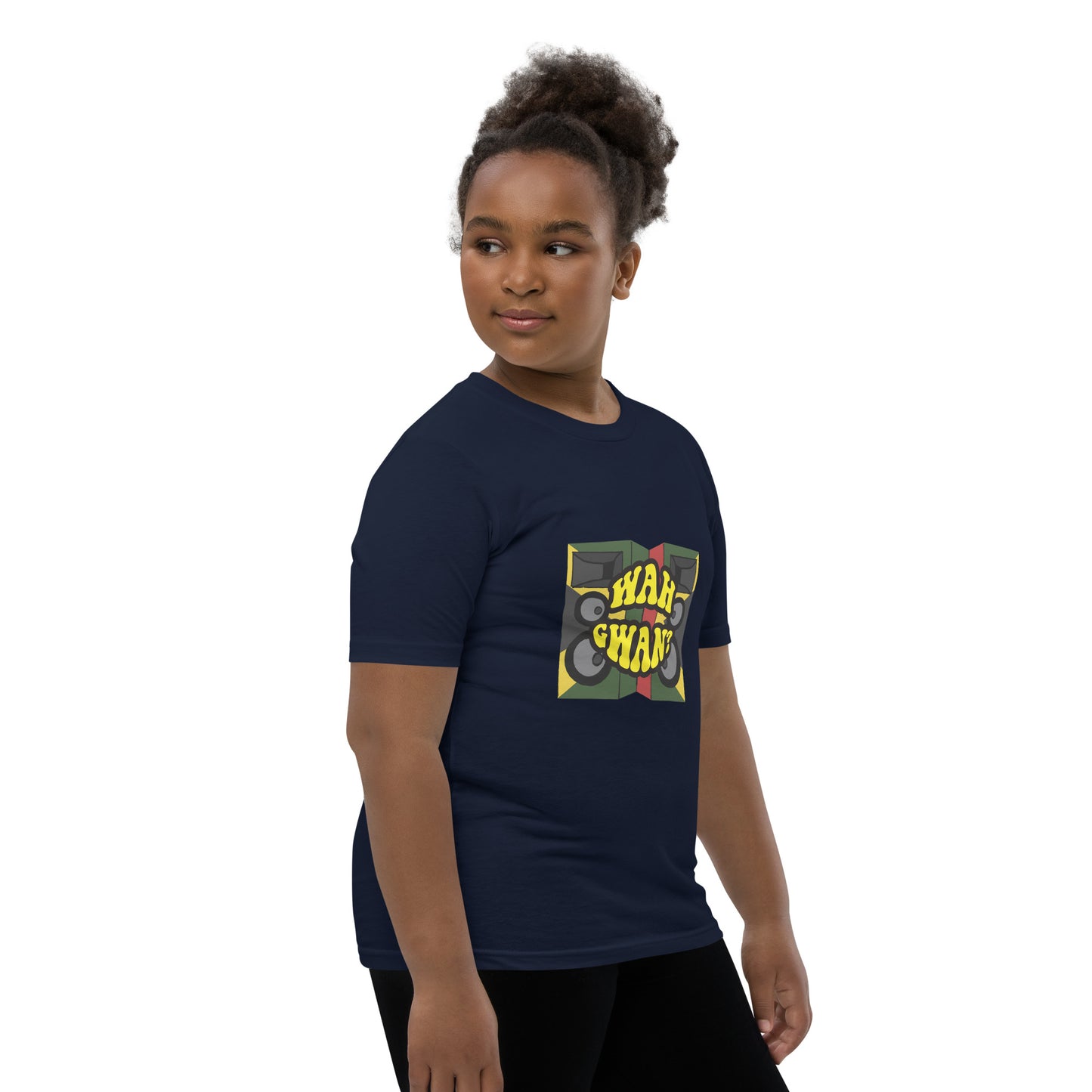 T-shirt à manches courtes pour jeunes « Wah Gwan »